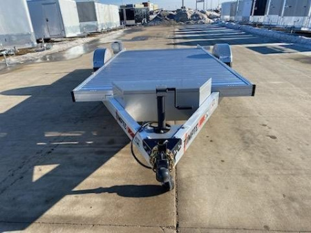 New 2024 TIMPTE 6.5' X 14' ALUMINUM HYD TILT Equipment Trailer