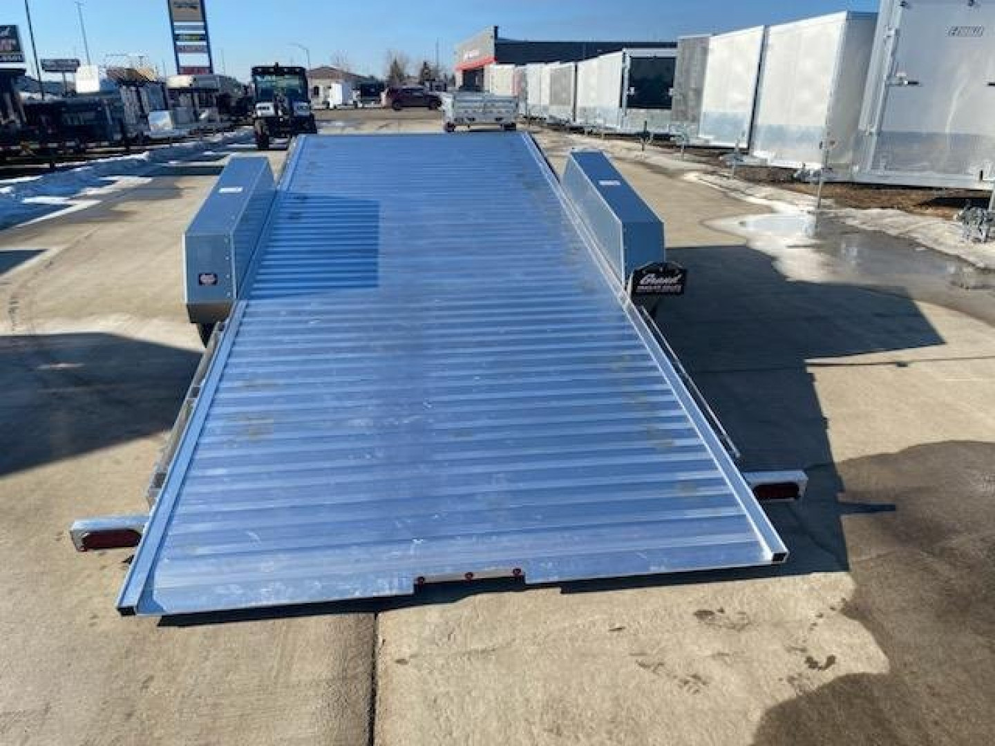 New 2024 TIMPTE 83"X 24' Split Tilt 8K AXLES Tilt Trailer/Equipment Trailer