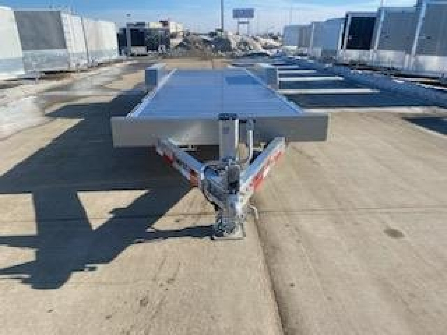 New 2024 TIMPTE 83"X 24' Split Tilt 8K AXLES Tilt Trailer/Equipment Trailer