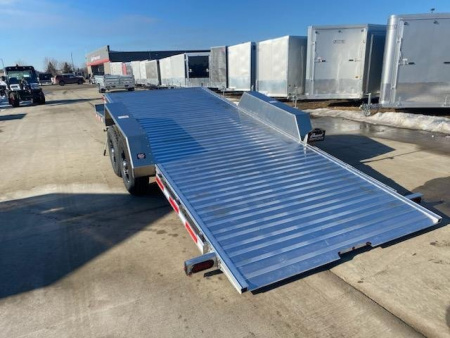 New 2024 TIMPTE 83"X 24' Split Tilt 8K AXLES Tilt Trailer/Equipment Trailer