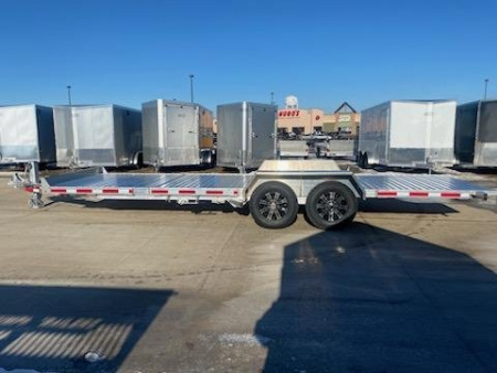New 2024 TIMPTE 83"X 24' Split Tilt 8K AXLES Tilt Trailer/Equipment Trailer