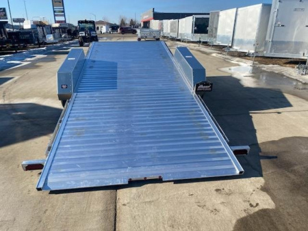 New 2024 TIMPTE 83"X 24' Split Tilt 8K AXLES Tilt Trailer/Equipment Trailer