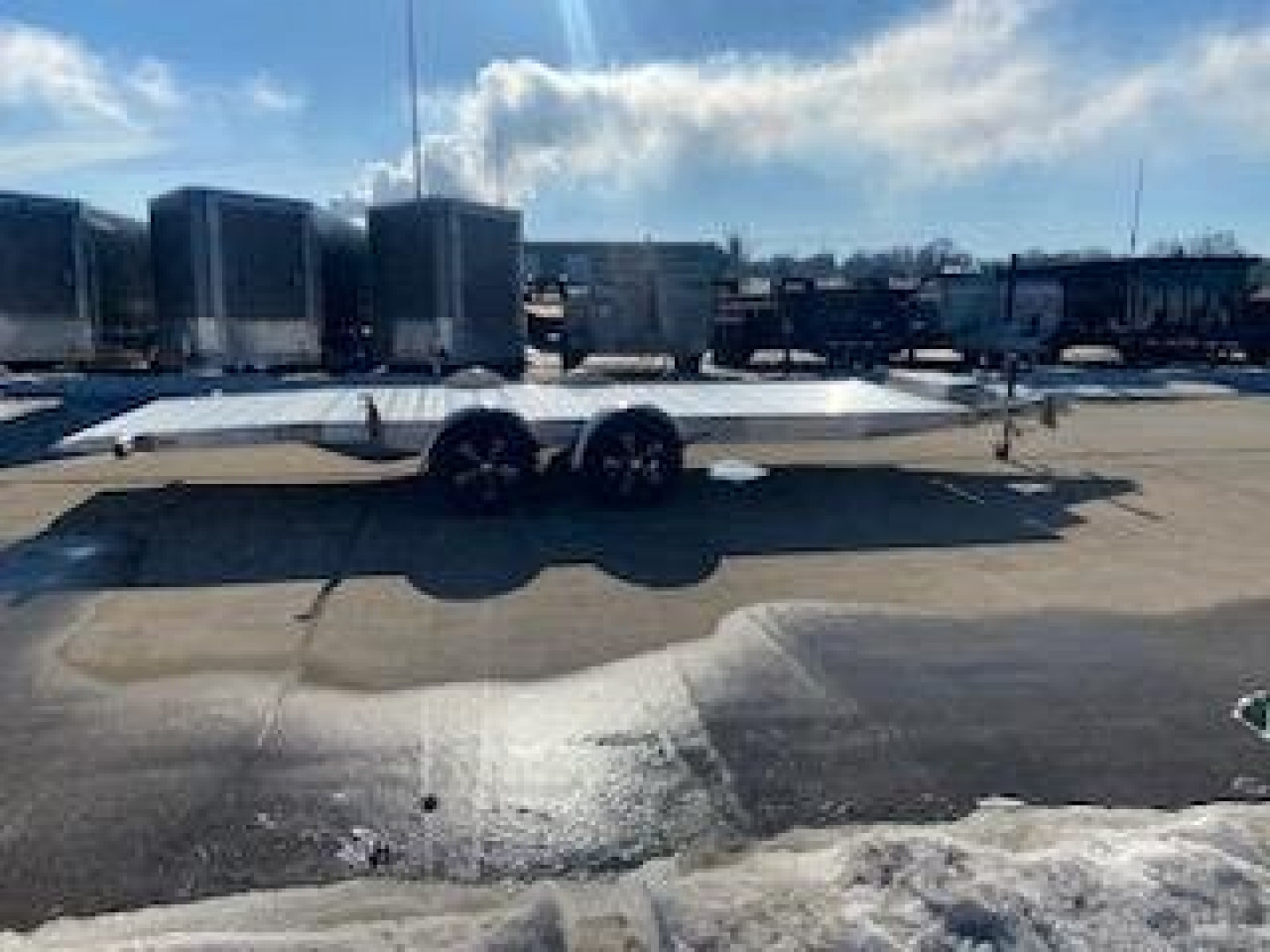 New 2024 TIMPTE 82.5"X 20' Hydraulic Tilt Trailer-Flatbed/Car Hauler
