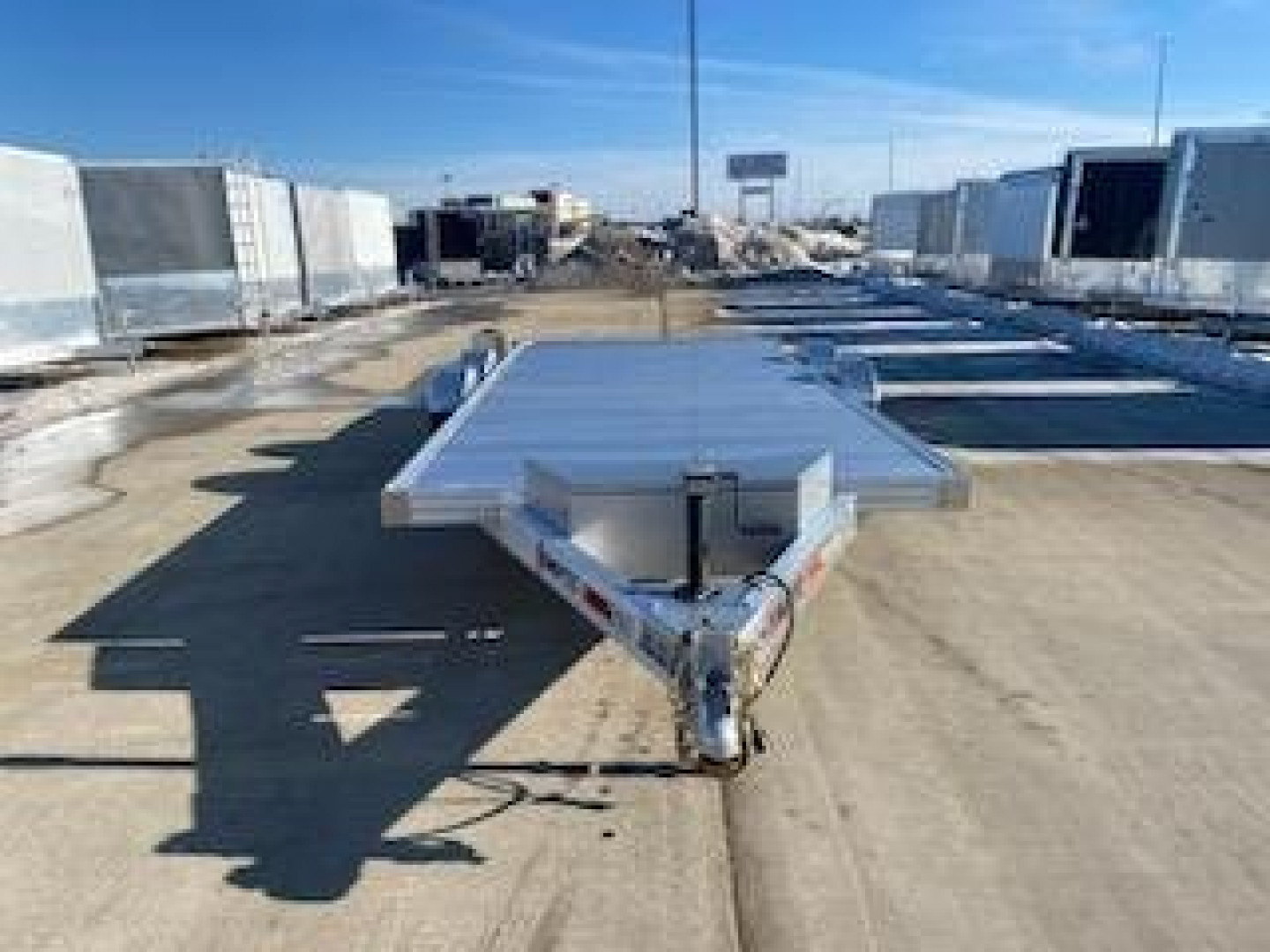 New 2024 TIMPTE 82.5"X 20' Hydraulic Tilt Trailer-Flatbed/Car Hauler