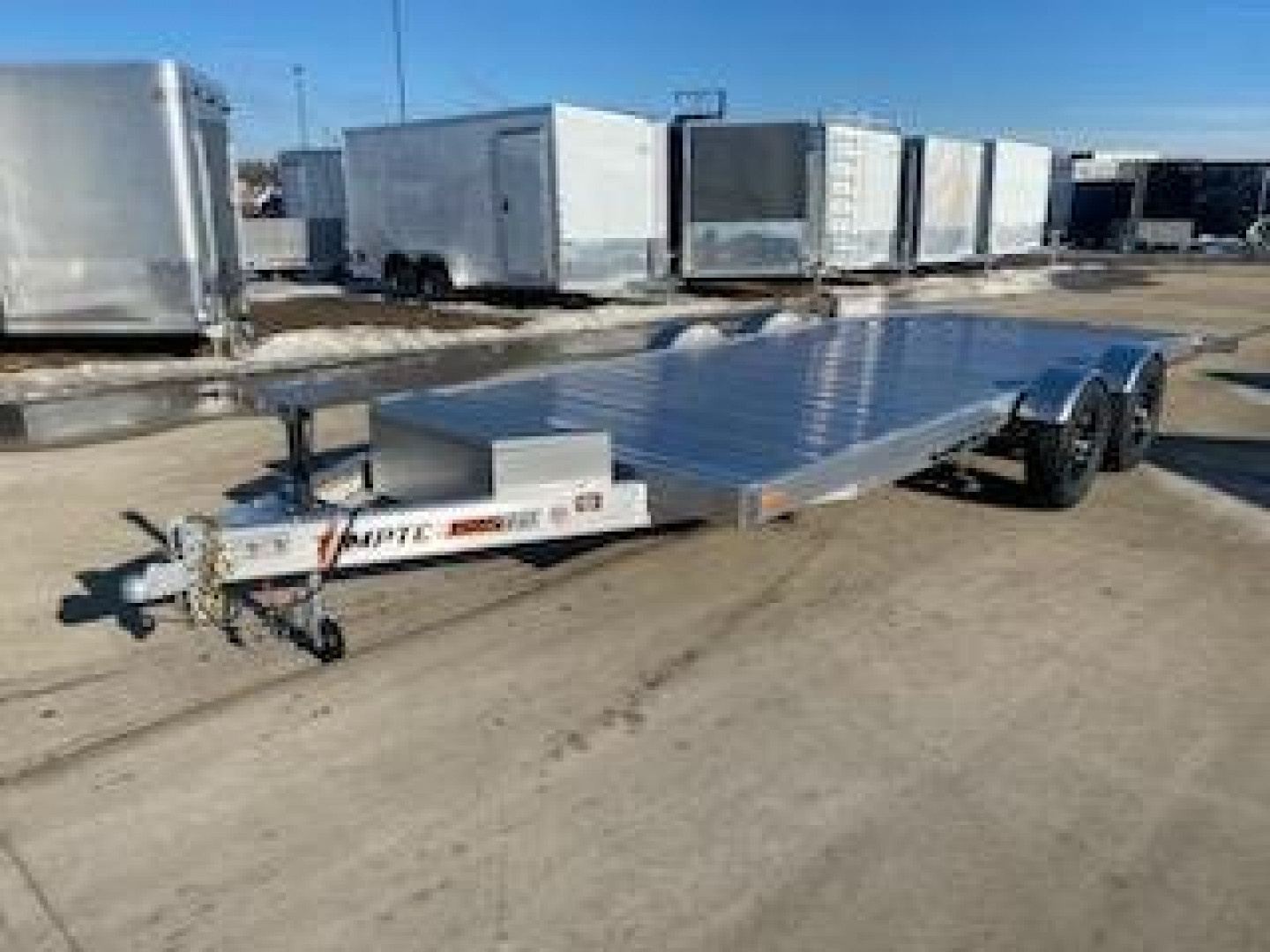 New 2024 TIMPTE 82.5"X 20' Hydraulic Tilt Trailer-Flatbed/Car Hauler