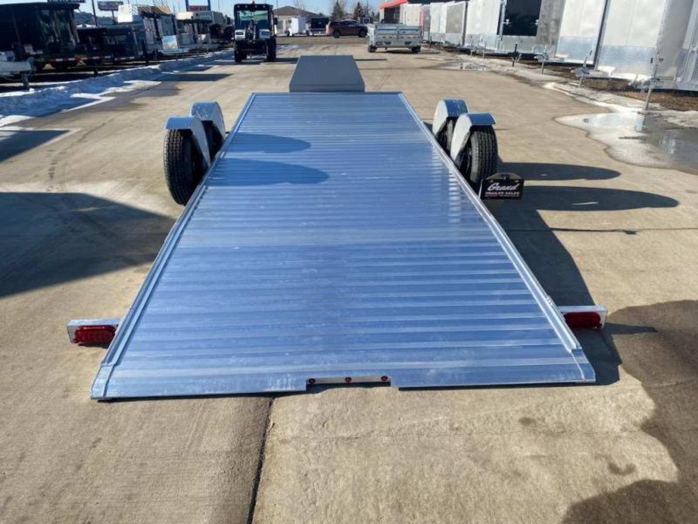 New 2024 TIMPTE 82.5"X 20' Hydraulic Tilt Trailer-Flatbed/Car Hauler