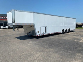 New 8.5' X 44' ALUMINUM GOOSENECK Enclosed CAR HAULER
