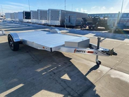 New TIMPTE 84"X 14' ALUMINUM HYDRAULIC TILT Equipment Trailer