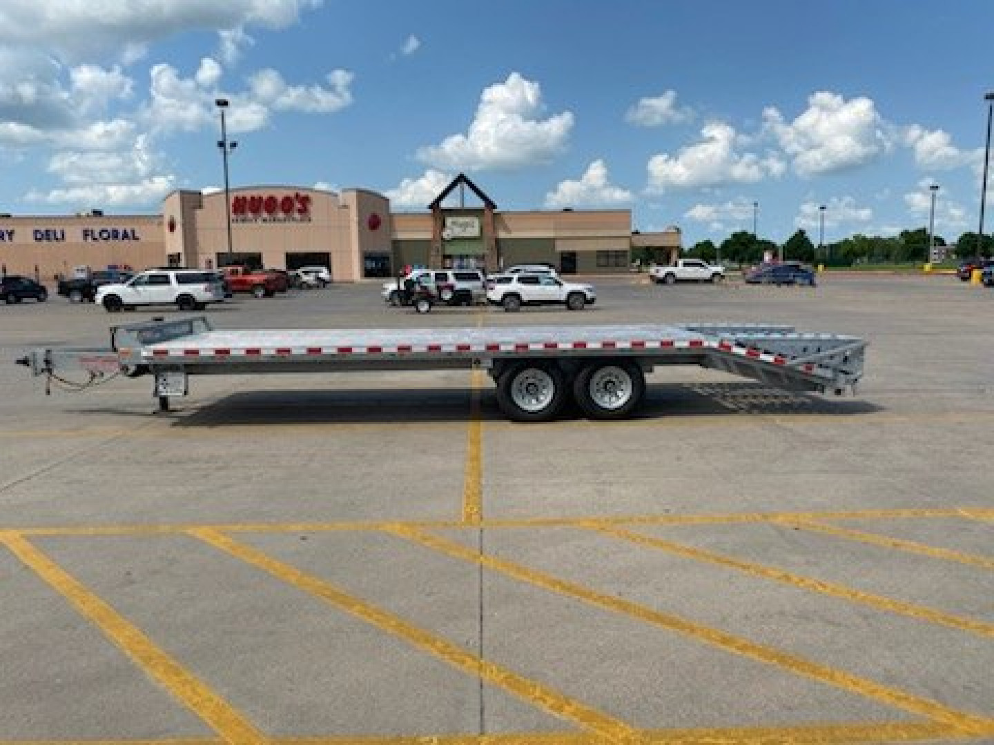 New 2024 GALVANIZED DECK OVER 8.5'X20'+5' 25' with 8K AXLES