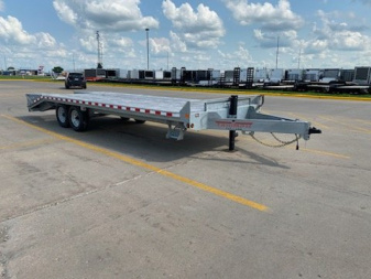 New 2024 GALVANIZED DECK OVER 8.5'X20'+5' 25' with 8K AXLES