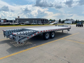 New 2024 GALVANIZED DECK OVER 8.5'X20'+5' 25' with 8K AXLES