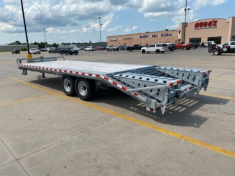 New 2024 GALVANIZED DECK OVER 8.5'X20'+5' 25' with 8K AXLES