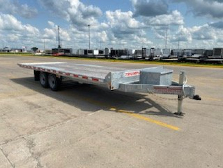 New TRIUMPH MDDO-TA102x24' 16K POWER TILT Deck Over Equipment Trailer