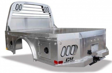 New CM Truck Beds SK Aluminum Skirted fits Long Single FORD/GM/RAM