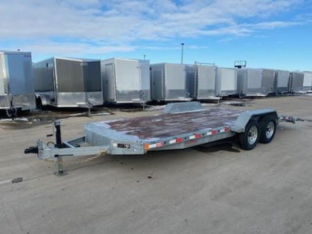 New 2024 Triumph Trailers CH-TA82x16+2-52 Galvanized Flatbed Trailer/CAR HAULER