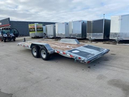 New 2024 TRIUMPH TRAILERS CH-TA82x16+2-52 GALVANIZED. FLATBED TRAILER CAR HAULER