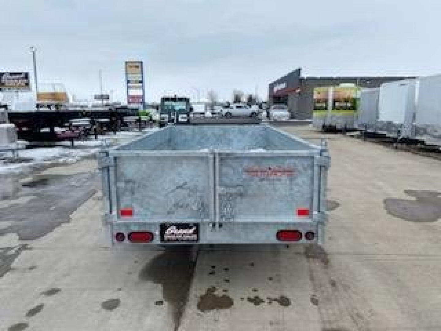 New 2024 TRIUMPH TRAILERS GDT-SAE5x10-52 Galvanized Dump Trailer for ...