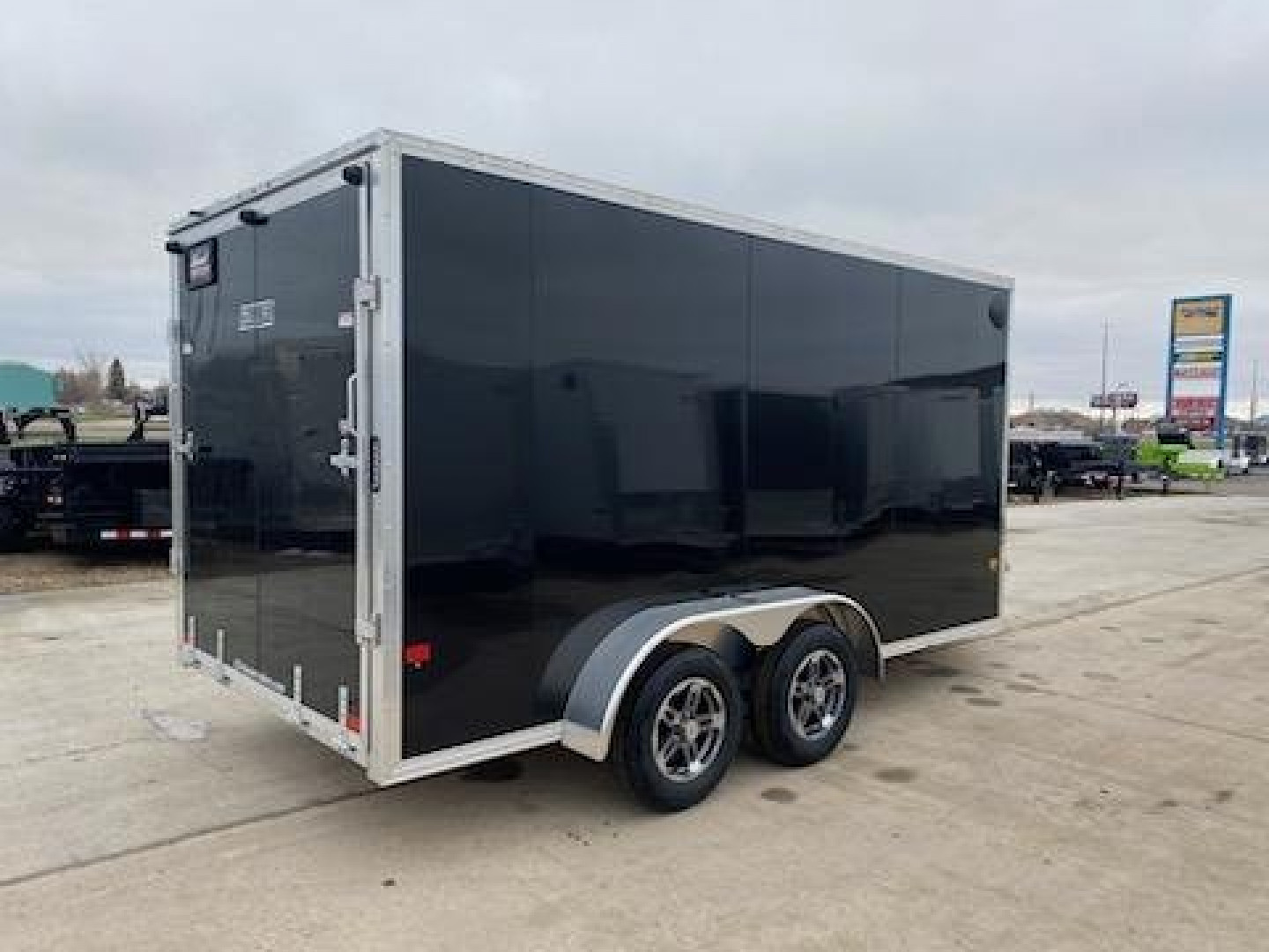 New 2024 E-Z Hauler EZES7X14+5 LIMITED Snowmobile Trailer 19'