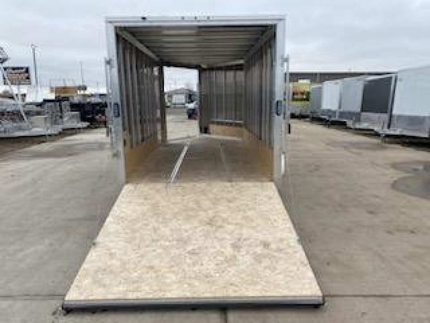 New 2024 E-Z Hauler EZES7X14+5 LIMITED Snowmobile Trailer 19'