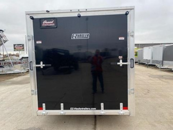 New 2024 E-Z Hauler EZES7X14+5 LIMITED Snowmobile Trailer 19'