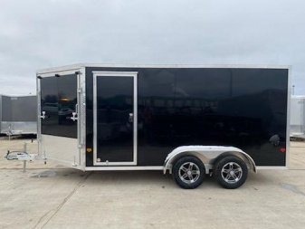 New 2024 E-Z Hauler EZES7X14+5 LIMITED Snowmobile Trailer 19'