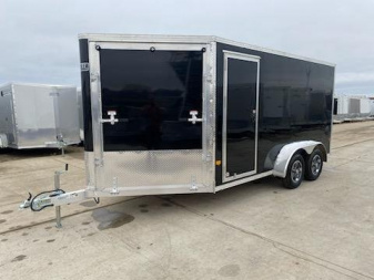 New 2024 E-Z Hauler EZES7X14+5 LIMITED Snowmobile Trailer 19'