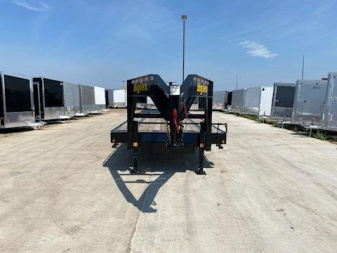New 2024 BIG TEX 8.5'X 25+5' - 17,600# GOOSENECK W/MEGA RAMPS