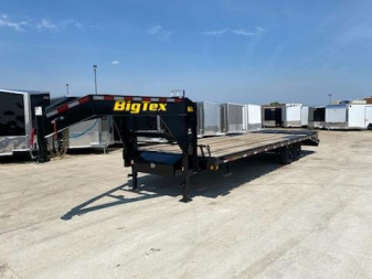 New 2024 BIG TEX 8.5'X 25+5' - 17,600# GOOSENECK W/MEGA RAMPS