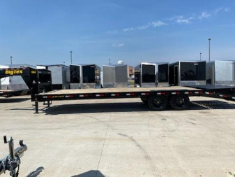New 2024 BIG TEX 8.5'X 25+5' - 17,600# GOOSENECK W/MEGA RAMPS