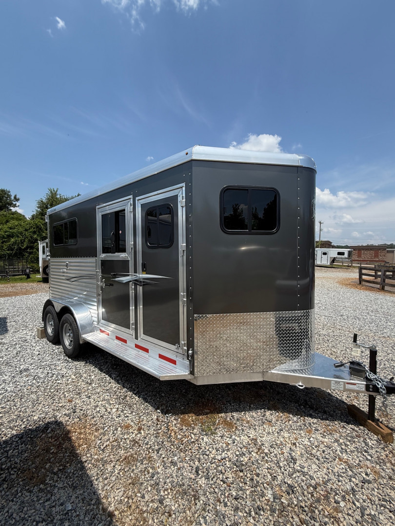 New 2026 Adam 2H ST Jubilee Bumper Pull Horse Trailer