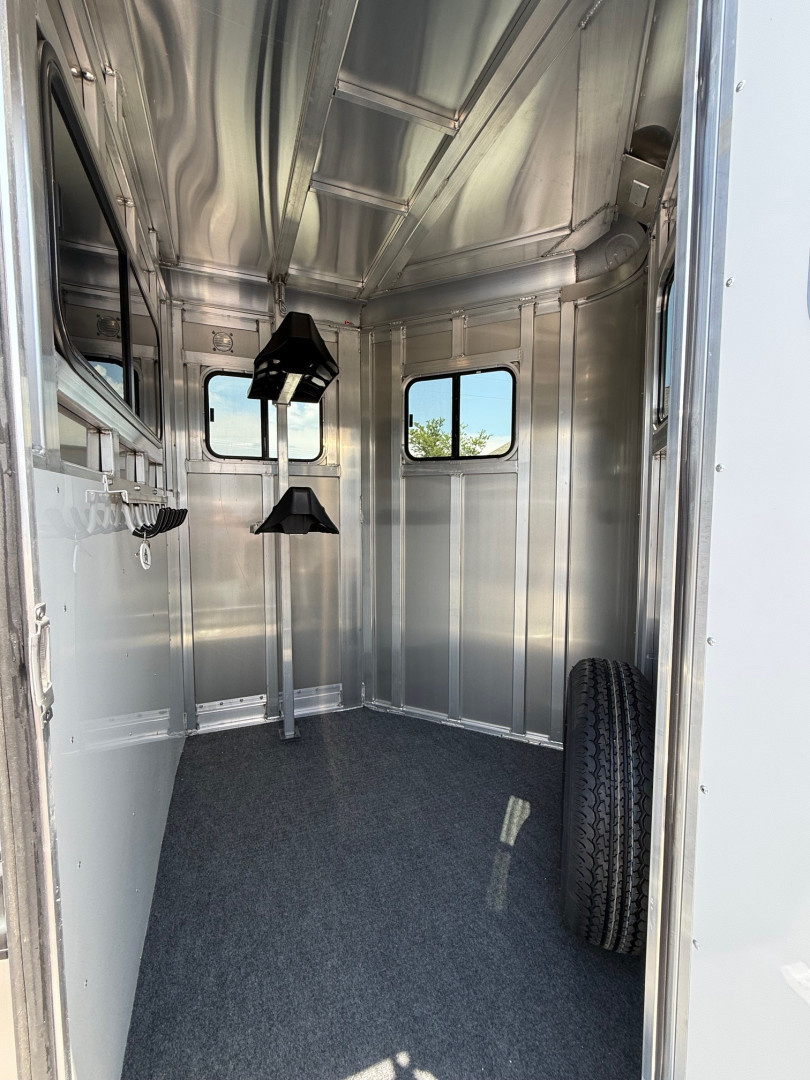 New 2026 Adam 2H ST Jubilee Bumper Pull Horse Trailer