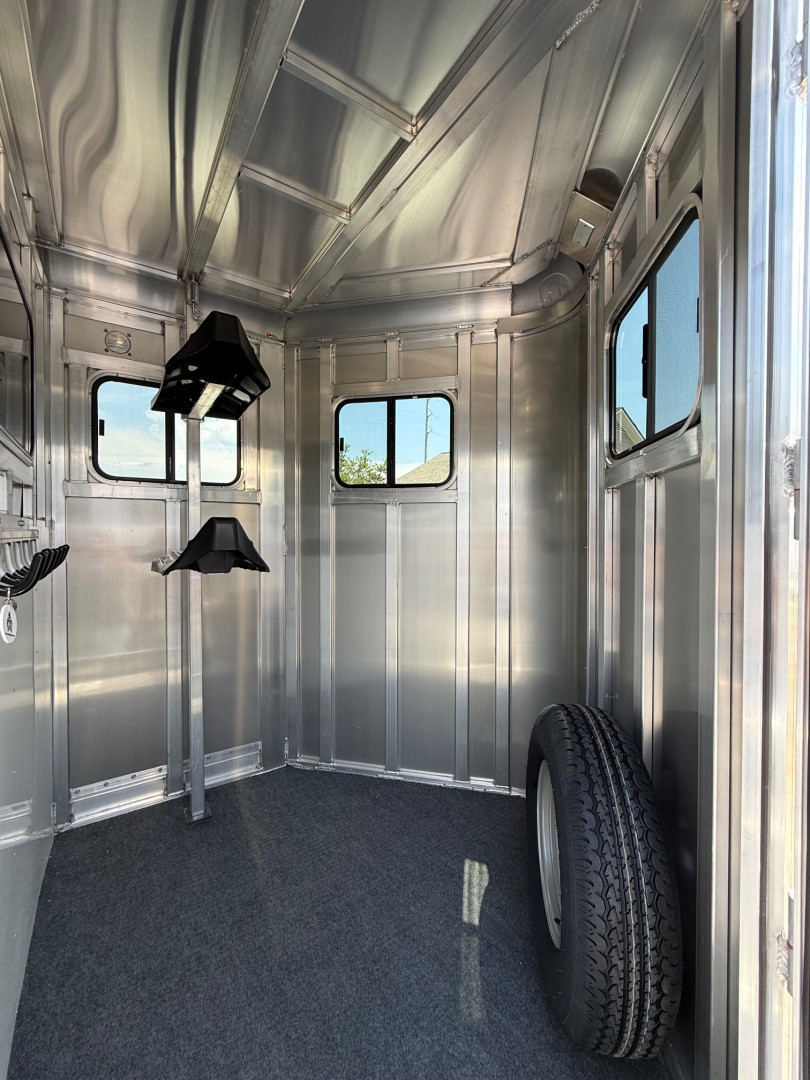New 2026 Adam 2H ST Jubilee Bumper Pull Horse Trailer