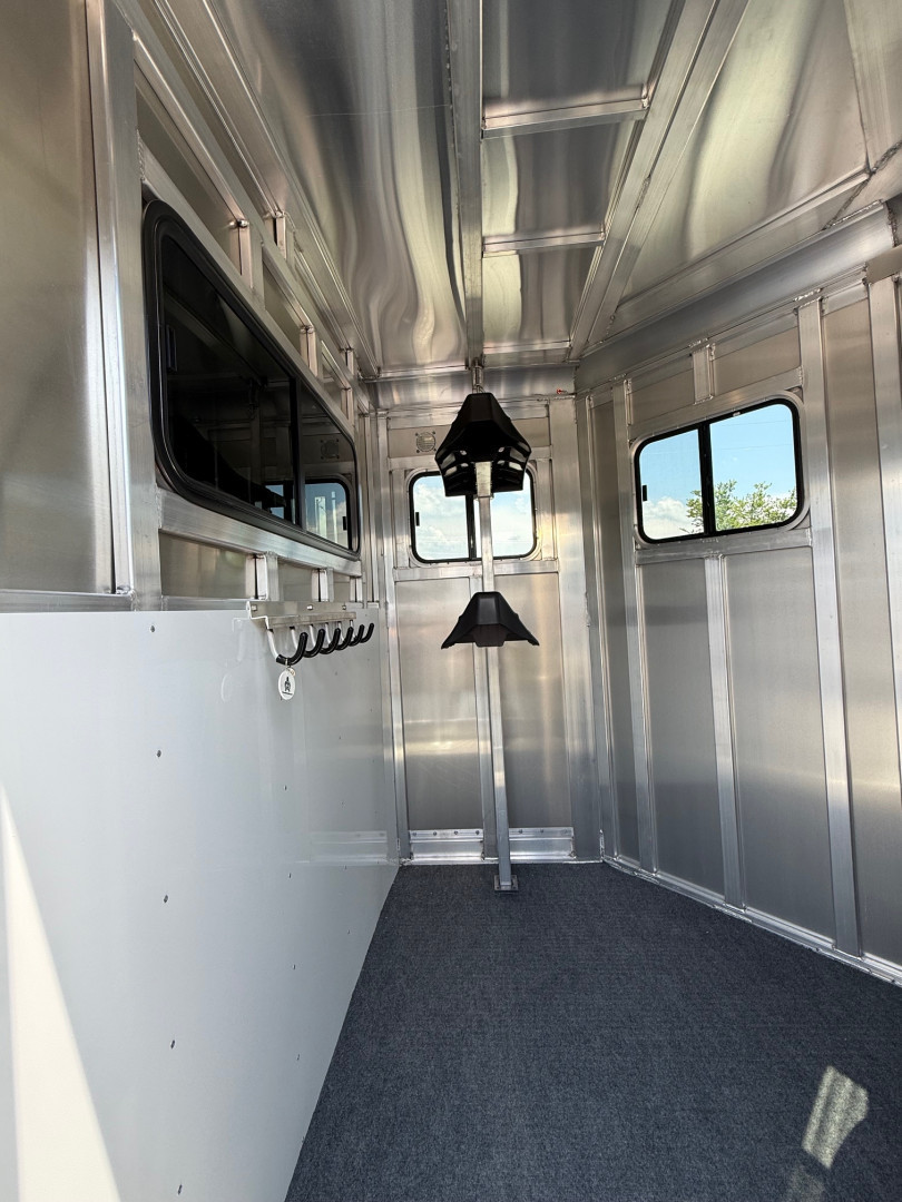 New 2026 Adam 2H ST Jubilee Bumper Pull Horse Trailer