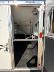 New 2026 KIEFER MANUFACTURING Kruiser 3 Horse Slant Load Bumper Pull Horse Trailer