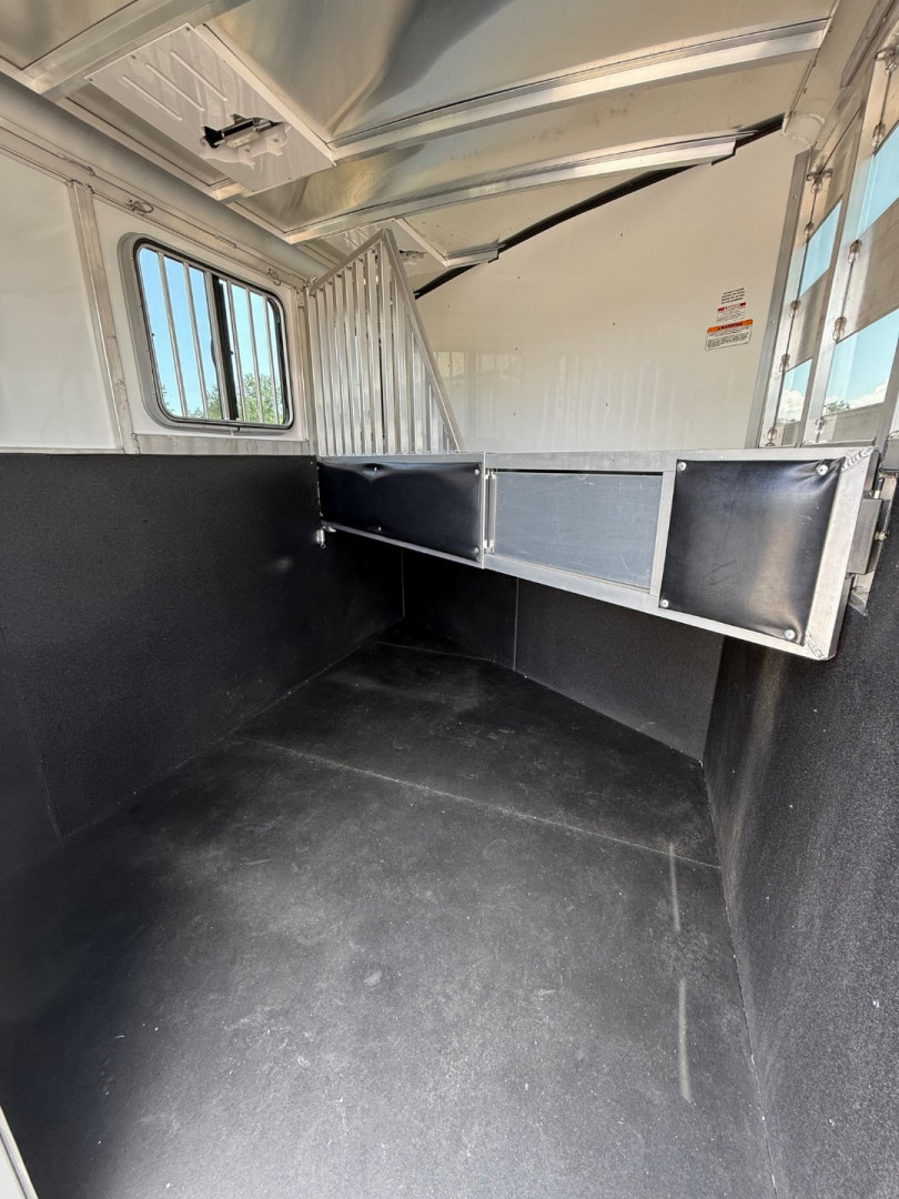 Used 2024 Sundowner Super Sport 2 Horse Slant Bumper Pull