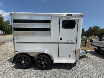Used 2024 Sundowner Super Sport 2 Horse Slant Bumper Pull
