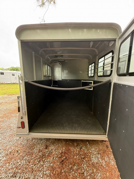New 2026 Bee Chief 2 Horse Fully Enclosed Bumper Pull Horse Trailer