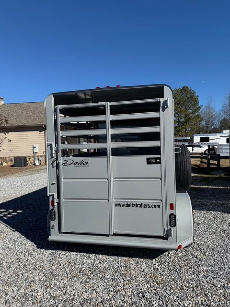 New 2025 DELTA TRAILERS 2 Horse Slant Load BP Horse Trailer