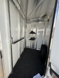New 2026 4-STAR TRAILERS 2 Horse Slant Load Bumper Pull - White Exterior