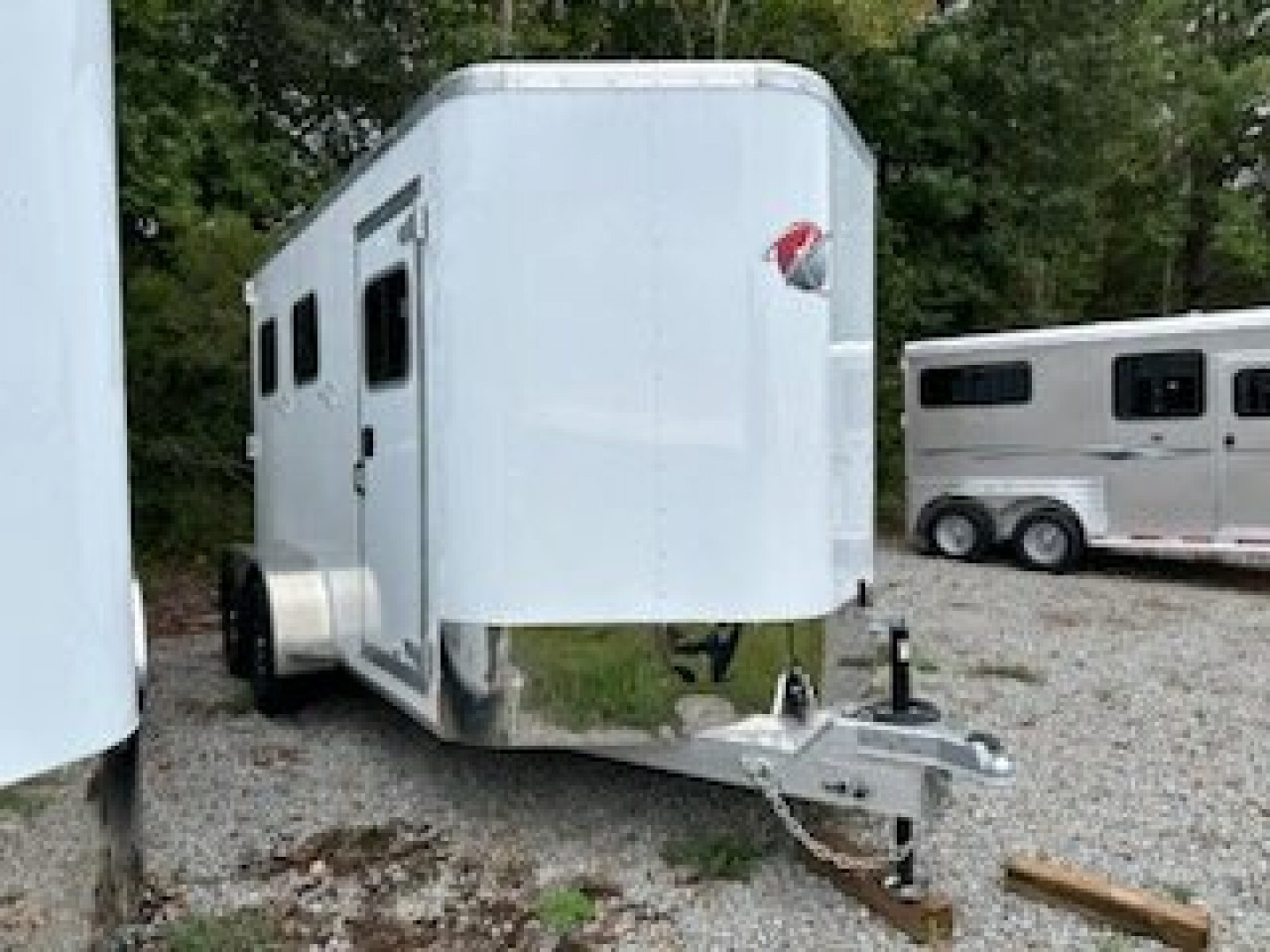 New 2026 Kiefer Manufacturing Kruiser 2 Horse Slant Load Bumper Pull Horse Trailer