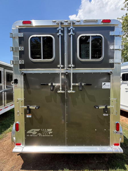 New 2027 4-Star Trailers 2 - Horse Straight Load Bumper Pull Horse Trailer