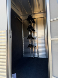 New 2025 ADAM Custom Coach 4 Horse Head to Head Horse Trailer