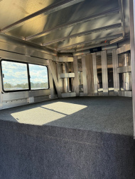 New 2025 ADAM Custom Coach 4 Horse Head to Head Horse Trailer