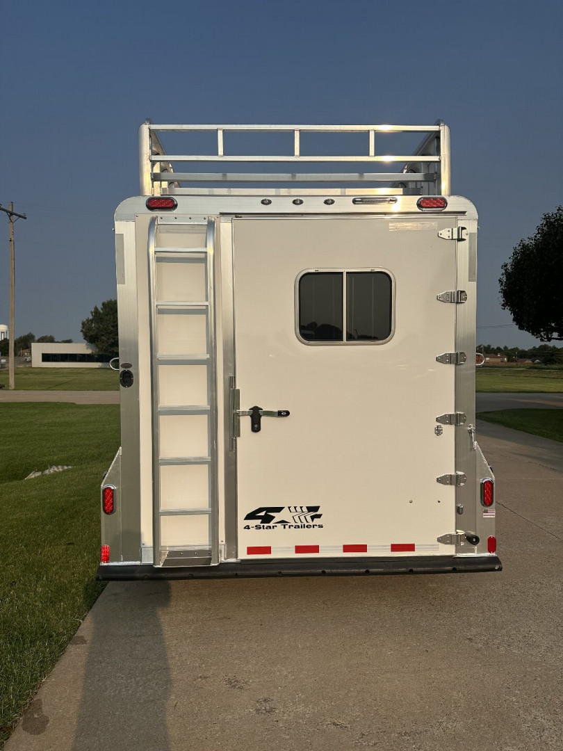 New 2026 4-STAR TRAILERS 4 Horse Slant Super Tack Gooseneck