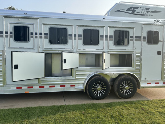 New 2026 4-STAR TRAILERS 4 Horse Slant Super Tack Gooseneck