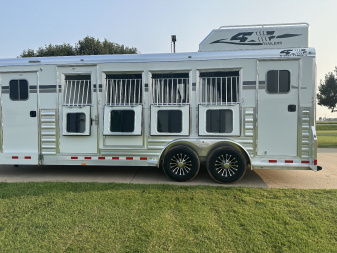 New 2026 4-STAR TRAILERS 4 Horse Slant Super Tack Gooseneck