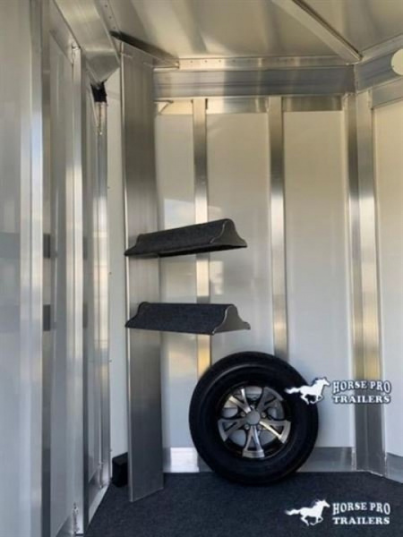 New 2026 4-STAR TRAILERS 2 Horse Straight Load Side Ramp Bumper Pull Horse Trailer