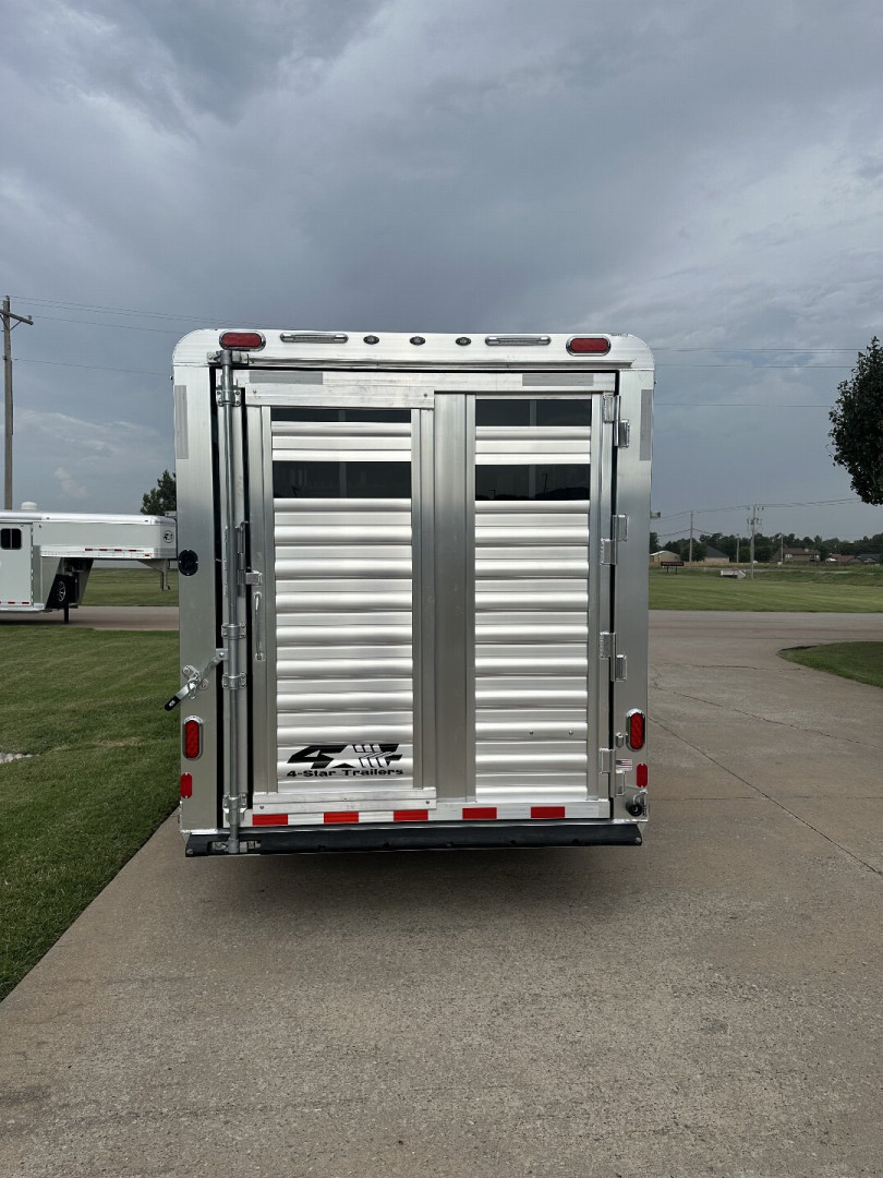 New 2026 4-Star Trailers Stock Combo Dual Door Stock / Stock Combo Trailer