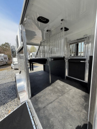 New 2025 ADAM Jubilee 2H ST Load w/Side ramp Horse Trailer