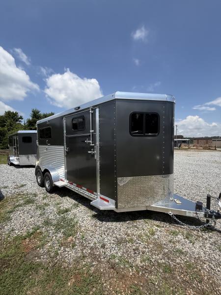 New 2026 Adam 2H Jubilee Side Ramp BP Horse Trailer